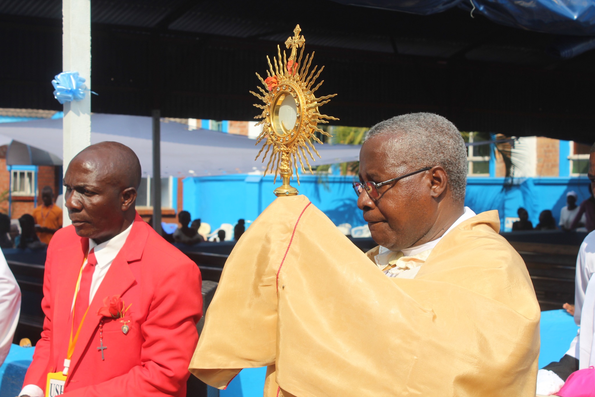 Corpus Christi Mass at Immaculate Conception Parish.