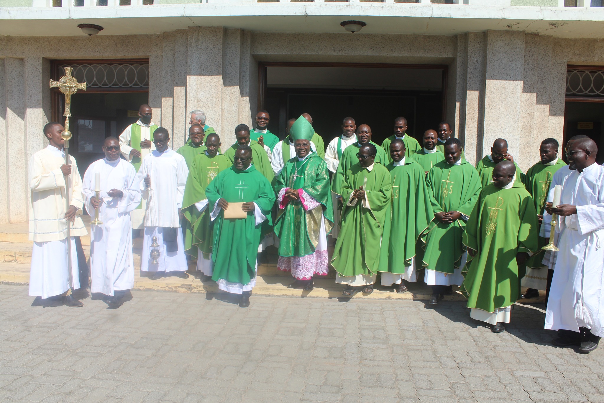 Thanksgiving Mass for the new Archdiocese of Ndola.