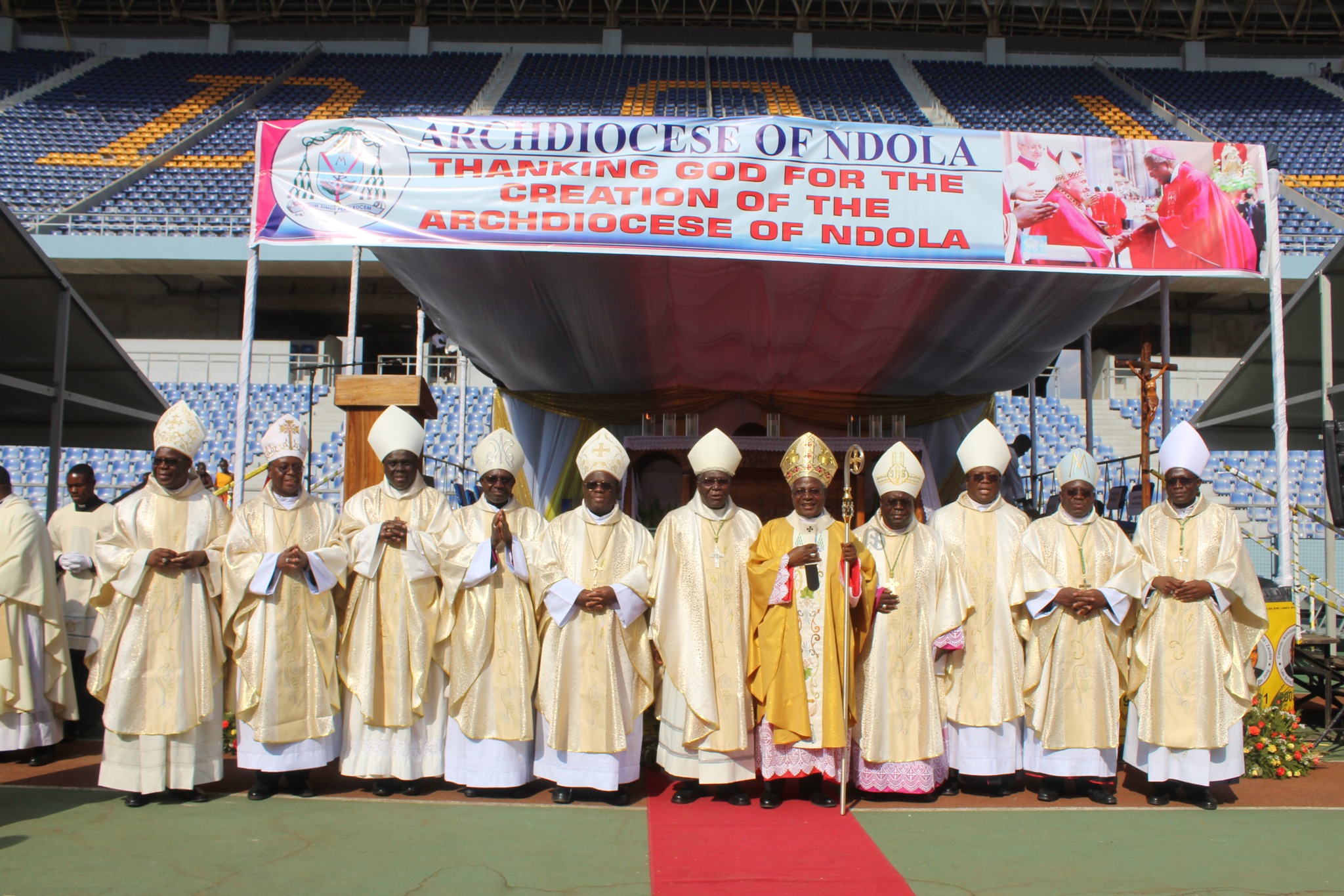 Thanksgiving Mass and Pallium investiture