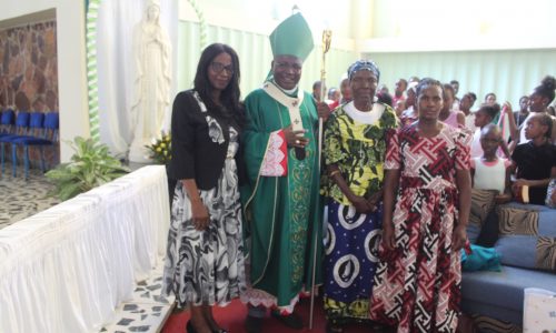 Thanksgiving Mass at the Cathedral of Christ the King.